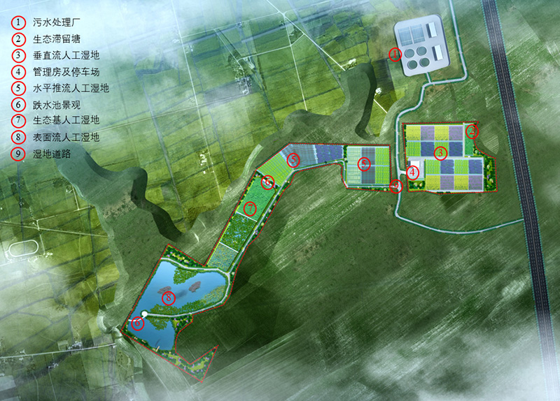 伊川县产业集聚区污水处理厂尾水提升湿地工程